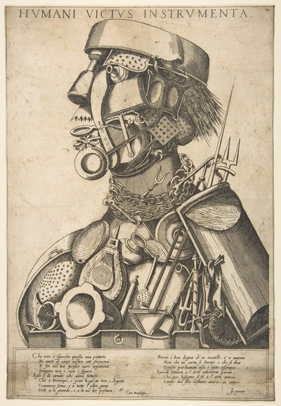 Gli Strumenti della Sussistenza Umana Humani Victus Instrumenta: Cucina, dopo il 1569 da Giovanni da Monte Cremasco