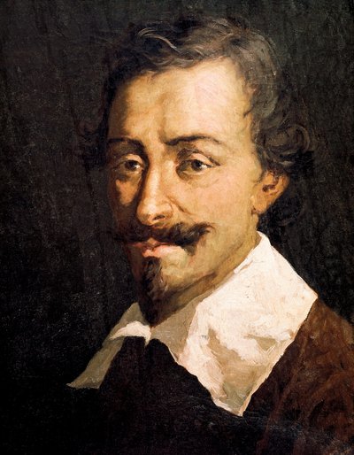 Ritratto del compositore e teorico belga Johannes Tinctoris (dettaglio) da Giovanni da Udine (after)