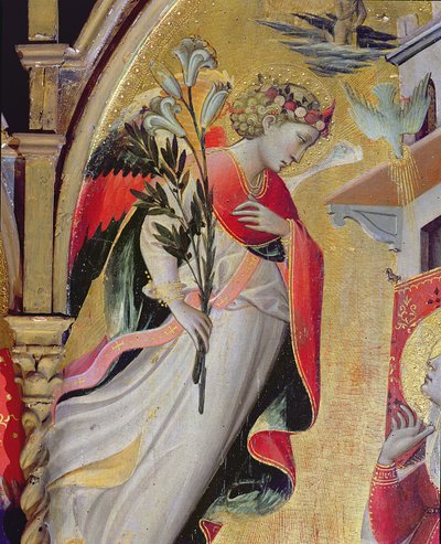 Arcangelo Gabriele, dettaglio da L