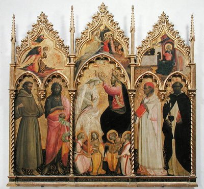 Incoronazione della Vergine con Santi, c.1420 da Giovanni dal Ponte