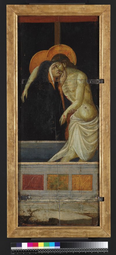 Pietà, retro da Giovanni dal Ponte