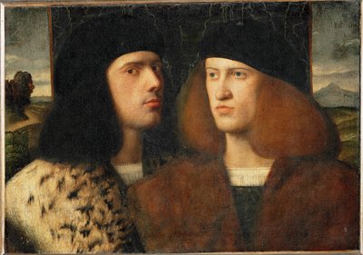 Due giovani, forse Giovanni e Gentile Bellini ... da Giovanni de Busi Cariani