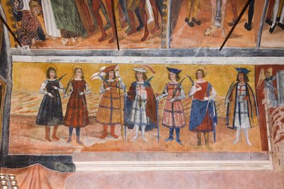 I Cavalieri Santi Locali (i Sette Martiri della Legione Tebana) da Giovanni di Cherasco Botoneri