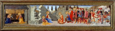 Natività e adorazione dei Magi da Giovanni di Francesco del Cervelliera