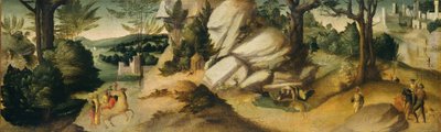 Scene da una Leggenda da Giovanni di Lorenzo Larciani