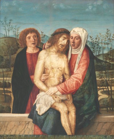 Pietà con la Vergine e San Giovanni da Giovanni di Niccolo Mansueti