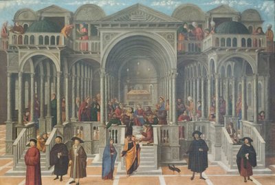 La disputa nel tempio di Gesù tra i dottori da Giovanni di Niccolo Mansueti