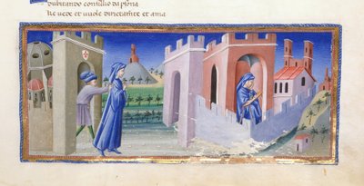 Dante espulso da Firenze, e che compone il suo poema in esilio, dal Paradiso nella 
