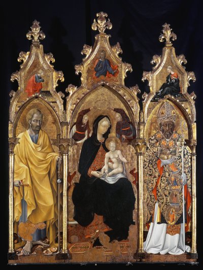 Trittico di San Nicola da Giovanni di Paolo di Grazia