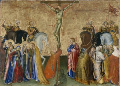 La crocifissione di Cristo da Giovanni di Paolo di Grazia