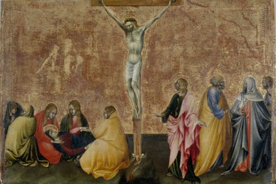 La Crocifissione di Cristo da Giovanni di Paolo di Grazia