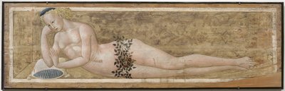 Giovane uomo sdraiato da Giovanni di Ser Giovanni,
