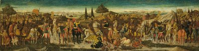Scena di battaglia, dal fronte di un cassone da Giovanni di Ser Giovanni Scheggia