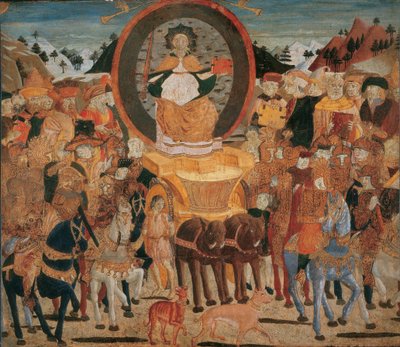 Il trionfo della fama da Giovanni di Ser Giovanni Scheggia