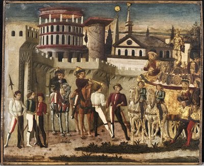 Scena di un antico trionfo da Giovanni di Ser Giovanni Scheggia