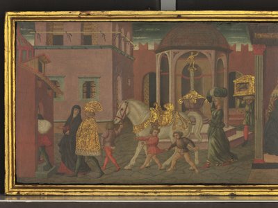 La Storia di Traiano e la Vedova (dettaglio) da Giovanni di Ser Giovanni Scheggia
