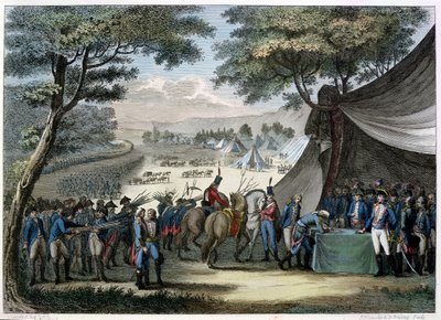 Pacificazione della Vandea da parte del generale Hoche (1768-97) 20 aprile 1795 da Karl Girardet