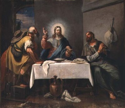 La Cena in Emmaus da Girolamo Brusaferro
