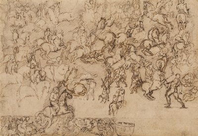 Scena di battaglia da Girolamo Genga