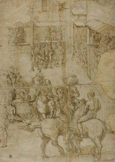 Corteo Mitologico, 1528-29 da Girolamo Genga