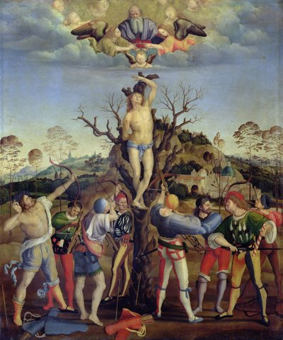 Il Martirio di San Sebastiano da Girolamo Genga