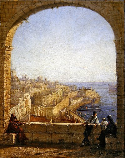 Dentro le fortificazioni, Valetta - Vista dall