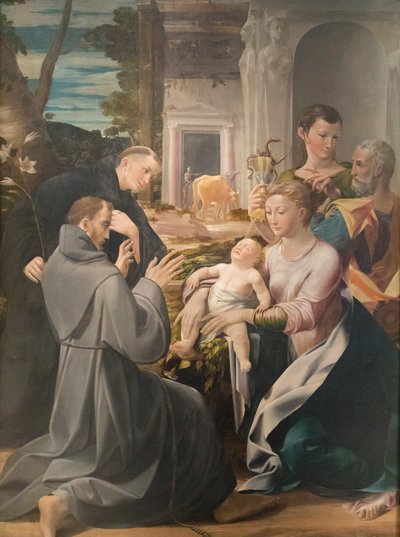 Sacra Famiglia con Sant