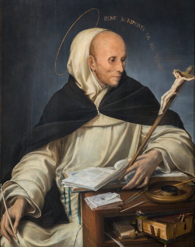 Ritratto di un frate vestito da San Tommaso d