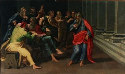 San Giovanni che Beve dal Calice Avvelenato da Girolamo Mazzola Bedoli