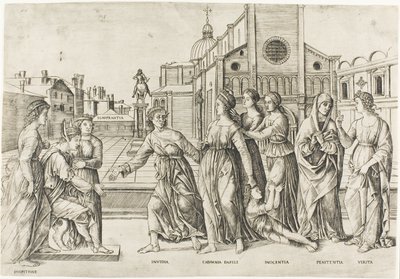 La calunnia di Apelle da Girolamo Mocetto