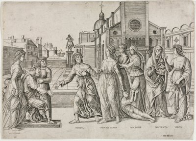 La calunnia di Apelle da Girolamo Mocetto