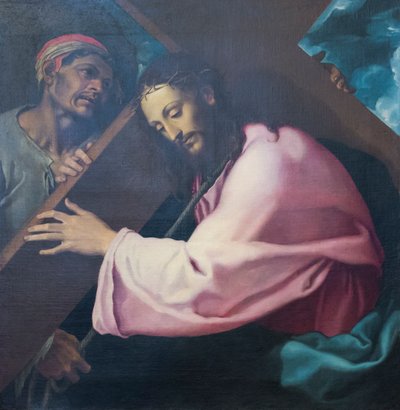 Cristo che porta la croce da Girolamo Muziano