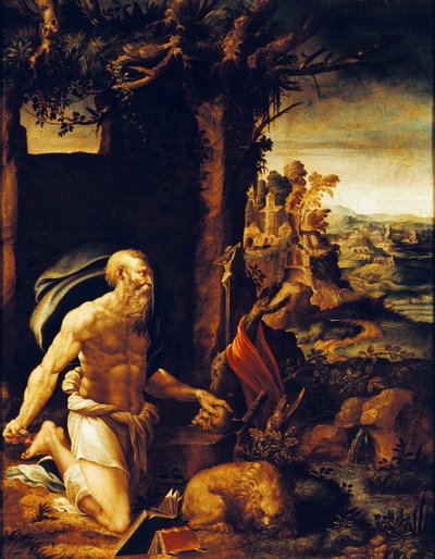San Girolamo Penitente da Girolamo Muziano