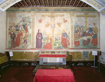 La Via Crucis, La Crocifissione, La Deposizione, dal Capitolo da Girolamo Ristori