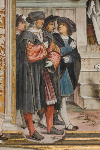 Navata Centrale, Quarto arco sud, Ecce Homo, Girolamo Romanino da Girolamo Romanino