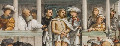 Navata centrale, Quarta Campata Sud, Ecce Homo, Girolamo Romanino da Girolamo Romanino