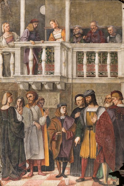 Il miracolo del bicchiere, Scuola del Santo, Basilica di Sant