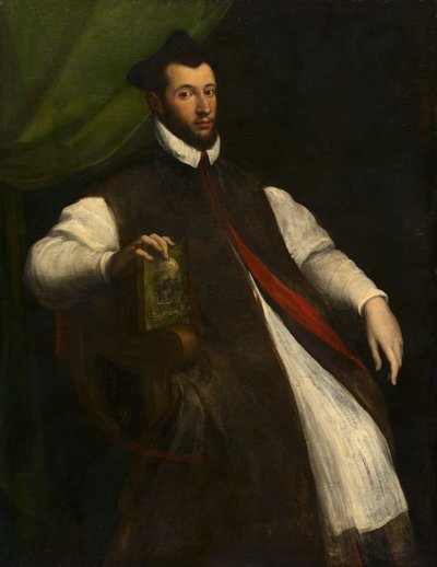 Ritratto di un prelato, metà 1500 da Girolamo da Carpi