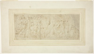 Processione di figure e buoi da Girolamo da Carpi