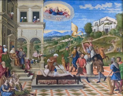 Martirio di San Lorenzo da Girolamo da Santacroce
