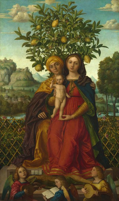 Vergine con Bambino e Sant