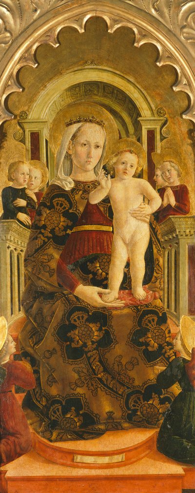 Madonna in trono da Girolamo di Giovanni di Camerino