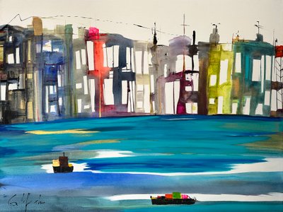 Un giorno nella vita (pittura) da Gisela Gaffoglio