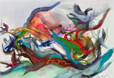 Sentimenti contrastanti (pittura) da Gisela Gaffoglio