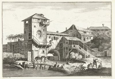 Casa con torre sull