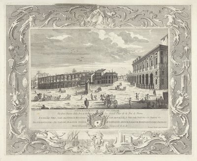 Piazza Bra a Verona da Giuliano Giampiccoli
