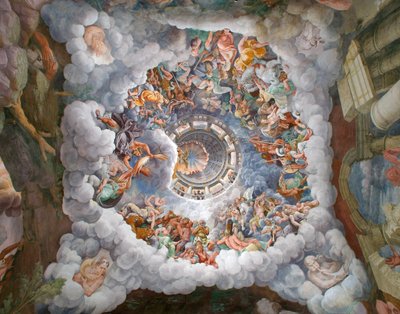 Zeus circondato da altri dei dell