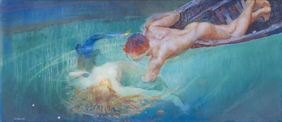 Sirena o Abisso Verde, c.1900 da Giulio Aristide Sartorio