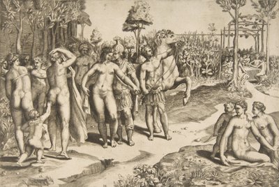 Alessandro e Rossana, 1531-76 da Giulio Bonasone