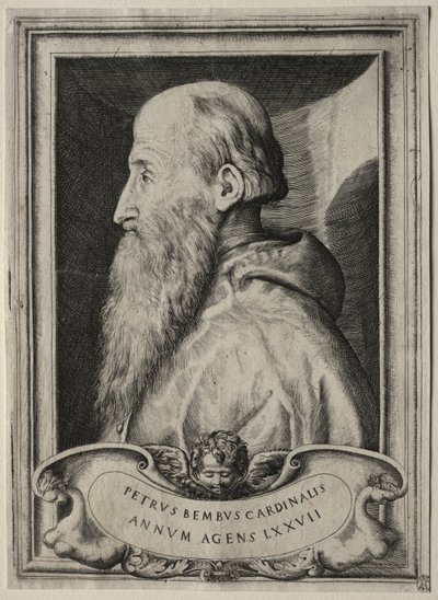 Ritratto del cardinale Pietro Bembo da Giulio Bonasone